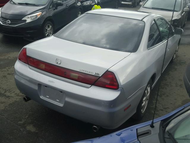 1HGCG22582A030133 - 2002 HONDA ACCORD EX SILVER photo 4