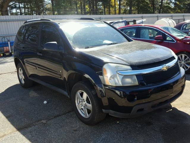 2CNDL13F786002227 - 2008 CHEVROLET EQUINOX LS BLACK photo 1