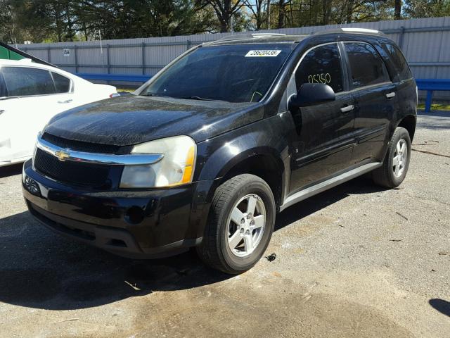 2CNDL13F786002227 - 2008 CHEVROLET EQUINOX LS BLACK photo 2