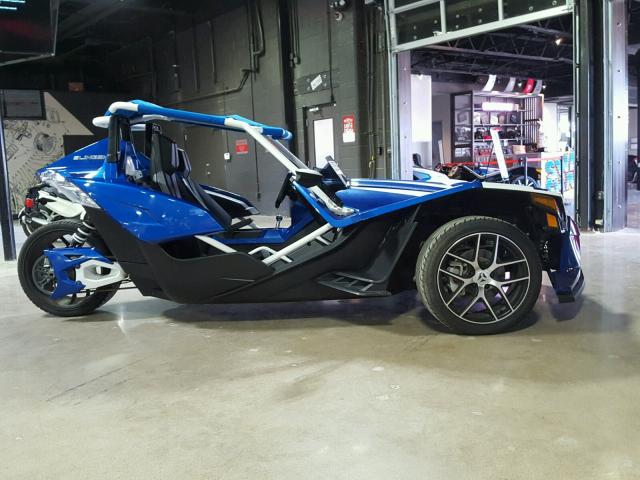 57XAAPFAXG7117345 - 2016 POLARIS SLINGSHOT BLUE photo 1