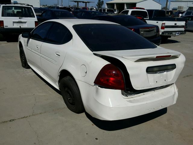 2G2WP552X71220360 - 2007 PONTIAC GRAND PRIX WHITE photo 3