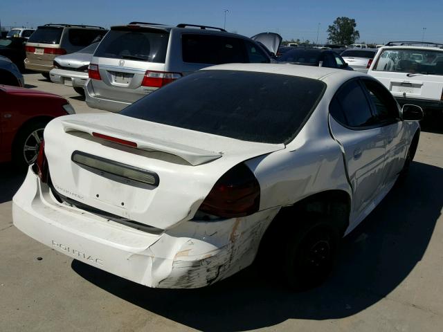 2G2WP552X71220360 - 2007 PONTIAC GRAND PRIX WHITE photo 4