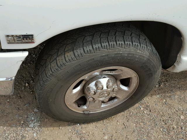 3D7KA28D74G244938 - 2004 DODGE RAM 2500 S WHITE photo 9