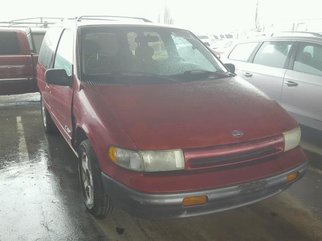 4N2DN11W0RD843095 - 1994 NISSAN QUEST XE RED photo 1