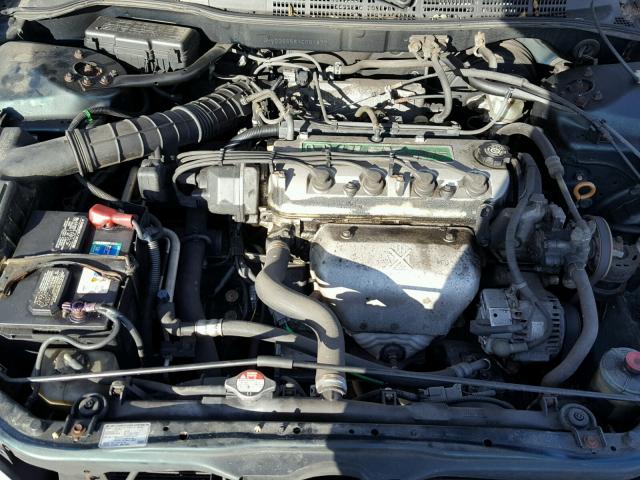 JHMCG66581C001877 - 2001 HONDA ACCORD LX GREEN photo 7