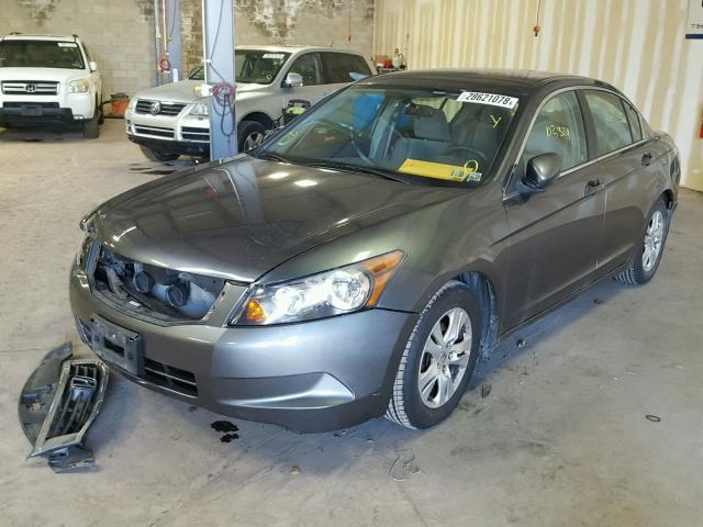 1HGCP26409A179437 - 2009 HONDA ACCORD LXP GRAY photo 2