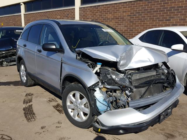 3CZRE48589G702196 - 2009 HONDA CR-V EX SILVER photo 1