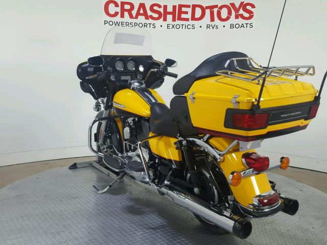 1HD1KEM15DB651955 - 2013 HARLEY-DAVIDSON FLHTK ELEC ყვითელი ფოტო 6