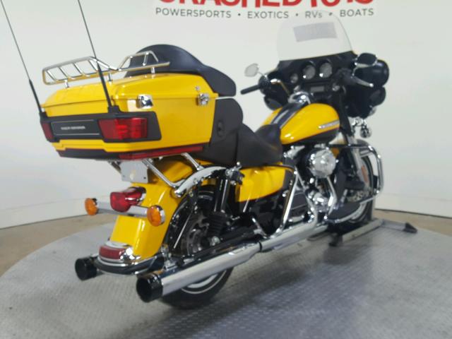 1HD1KEM15DB651955 - 2013 HARLEY-DAVIDSON FLHTK ELEC ყვითელი ფოტო 8