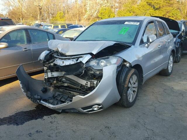 5J8TB1H21BA006715 - 2011 ACURA RDX SILVER photo 2