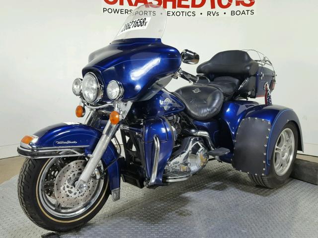 1HD1FCW136Y621942 - 2006 HARLEY-DAVIDSON FLHTCUI Көк фото 4