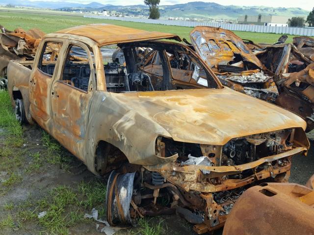 3TMLU4EN1FM172217 - 2015 TOYOTA TACOMA DOU BURN photo 1