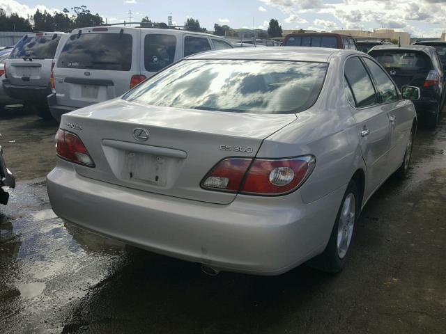 JTHBF30G220045920 - 2002 LEXUS ES 300 GRAY photo 4