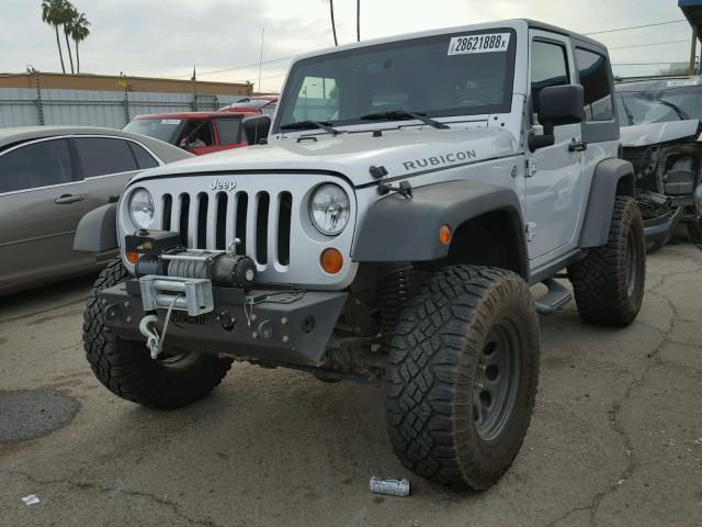 1J4GA64158L614614 - 2008 JEEP WRANGLER R GRAY photo 2