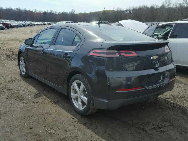 1G1RA6E45EU140525 - 2014 CHEVROLET VOLT CHARCOAL photo 3