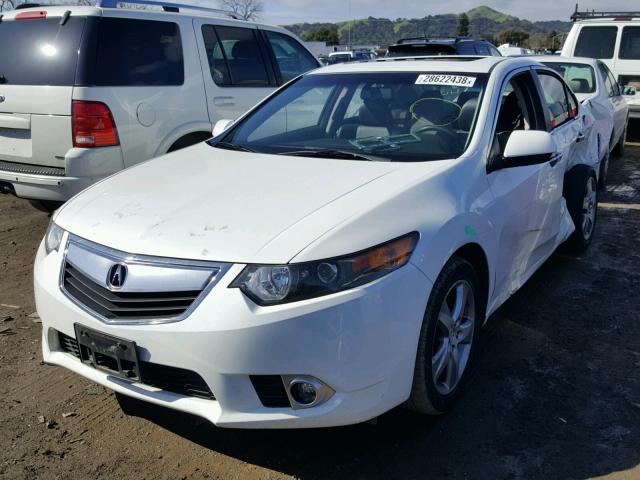 JH4CU2F47CC010713 - 2012 ACURA TSX WHITE photo 2