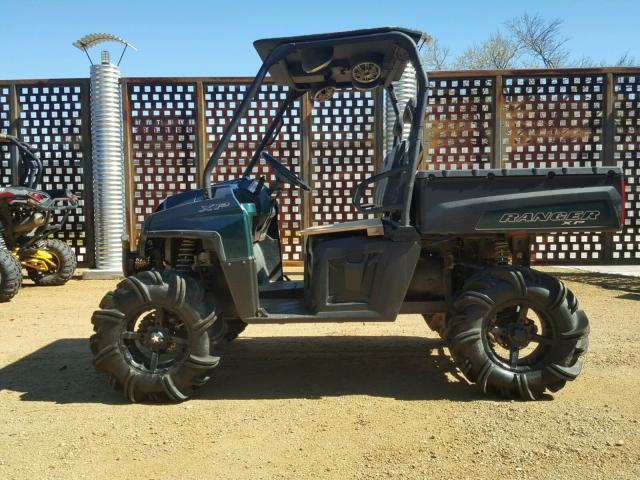 4XATH76A3B2165344 - 2011 POLARIS RANGER 800 GREEN photo 5