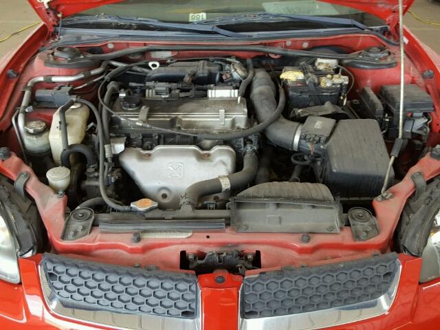 4B3AG42GX4E121564 - 2004 DODGE STRATUS SX RED photo 7