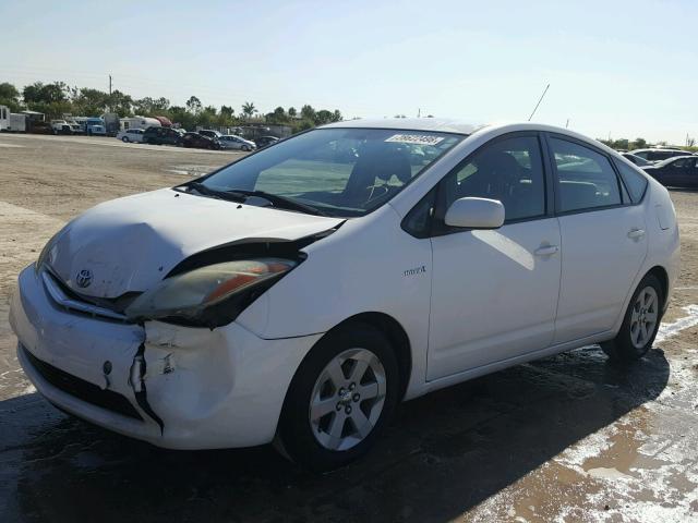 JTDKB20U173236439 - 2007 TOYOTA PRIUS WHITE photo 2