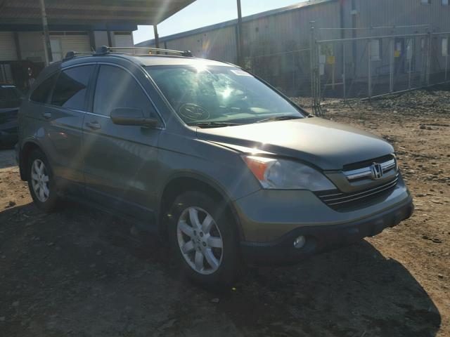 JHLRE48727C026385 - 2007 HONDA CR-V EXL GREEN photo 1