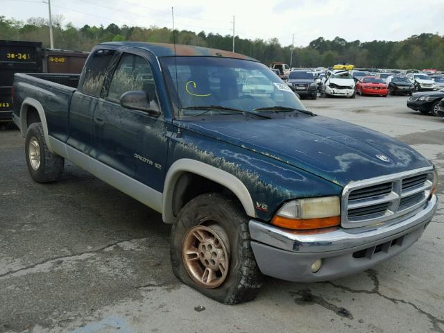 1B7GG22Y8XS273873 - 1999 DODGE DAKOTA BLUE photo 1