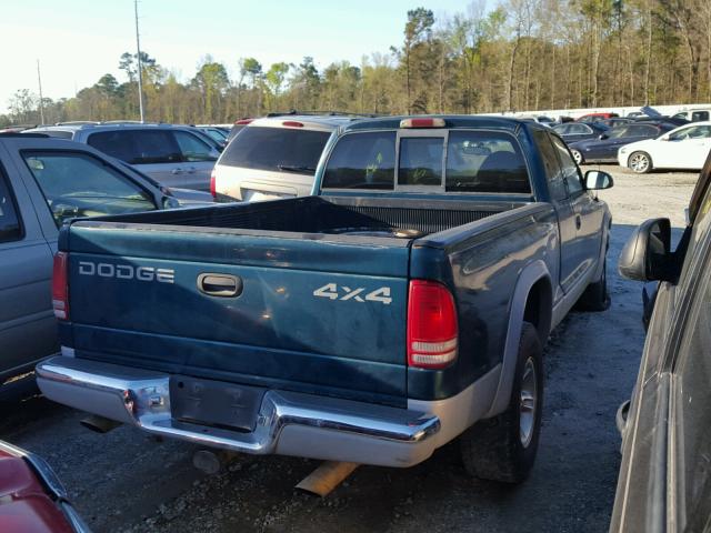 1B7GG22Y8XS273873 - 1999 DODGE DAKOTA BLUE photo 3