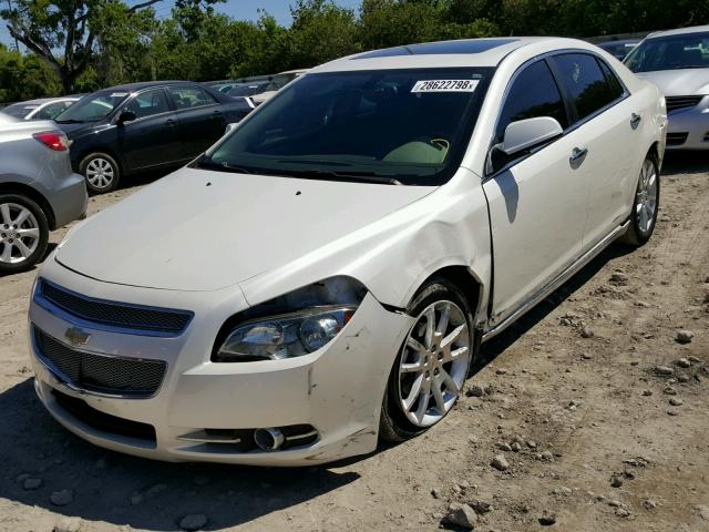 1G1ZE5E74BF176067 - 2011 CHEVROLET MALIBU LTZ 白色 照片 2