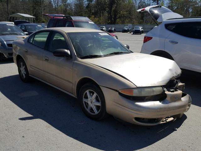 1G3NL52E64C162142 - 2004 OLDSMOBILE ALERO GL TAN photo 1