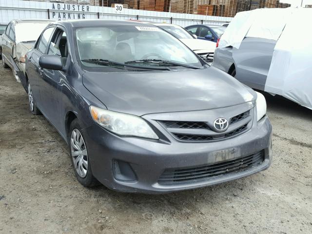 5YFBU4EE4CP048166 - 2012 TOYOTA COROLLA BA CHARCOAL photo 1