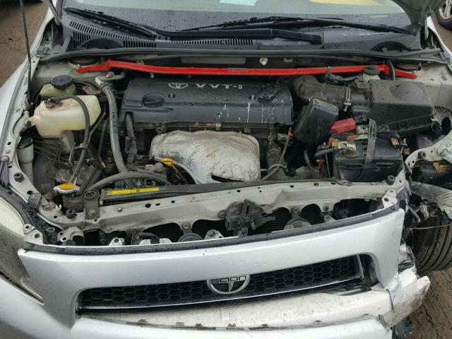 JTKDE167750035776 - 2005 TOYOTA SCION TC ნაცრისფერი ფოტო 7