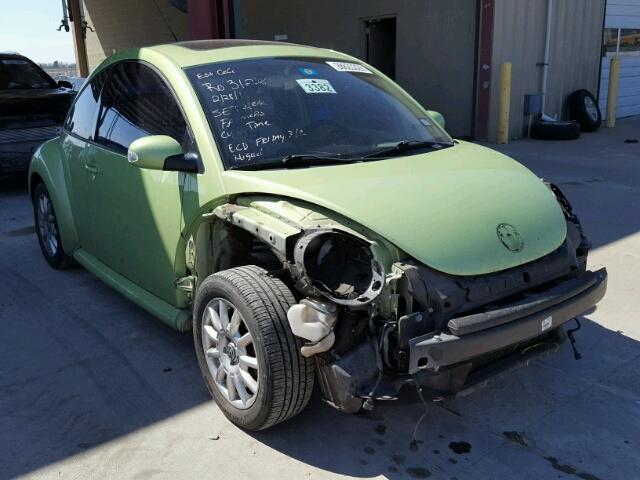 3VWCR31C25M400852 - 2005 VOLKSWAGEN NEW BEETLE 绿色 照片 1