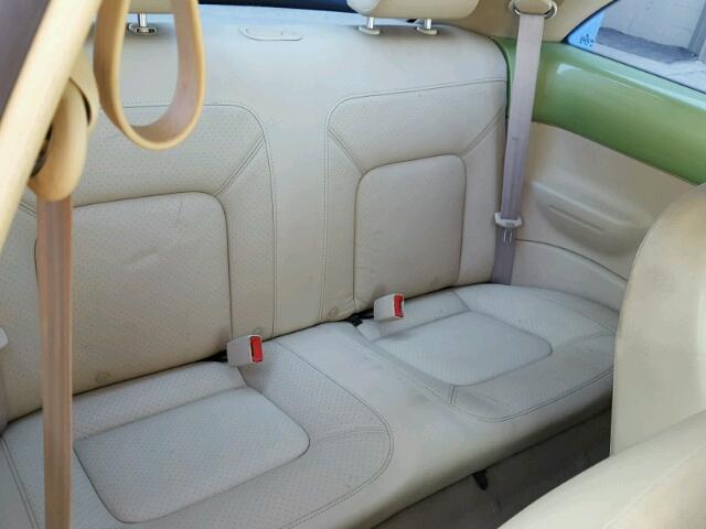 3VWCR31C25M400852 - 2005 VOLKSWAGEN NEW BEETLE 绿色 照片 6