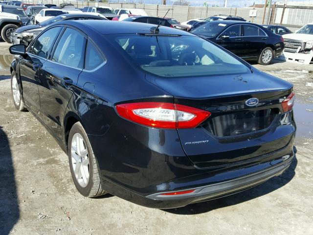 3FA6P0H70FR184975 - 2015 FORD FUSION SE CHARCOAL photo 3