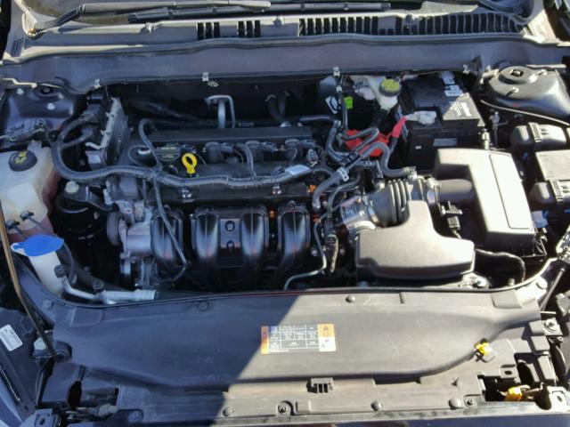 3FA6P0H70FR184975 - 2015 FORD FUSION SE CHARCOAL photo 7