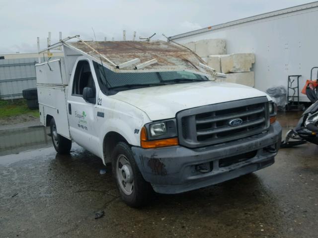 1FTNF20L31EA93269 - 2001 FORD F250 SUPER WHITE photo 1