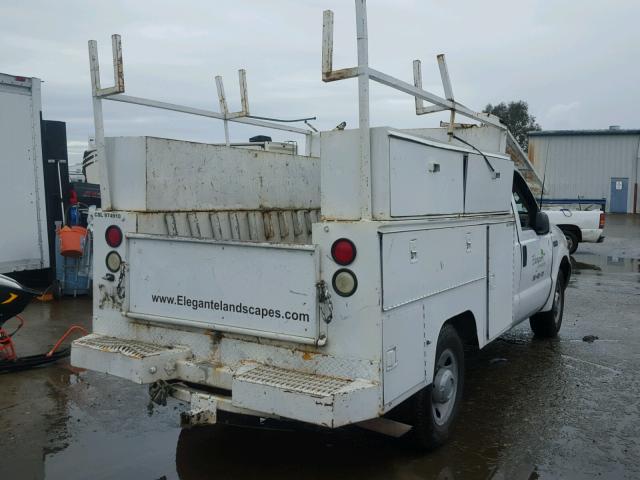 1FTNF20L31EA93269 - 2001 FORD F250 SUPER WHITE photo 4