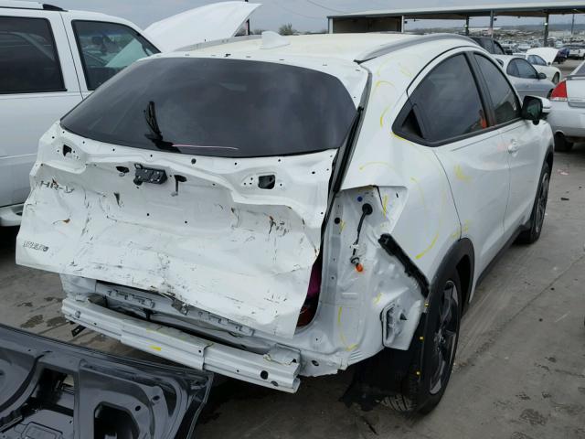 3CZRU5H79JM702868 - 2018 HONDA HR-V EXL WHITE photo 4