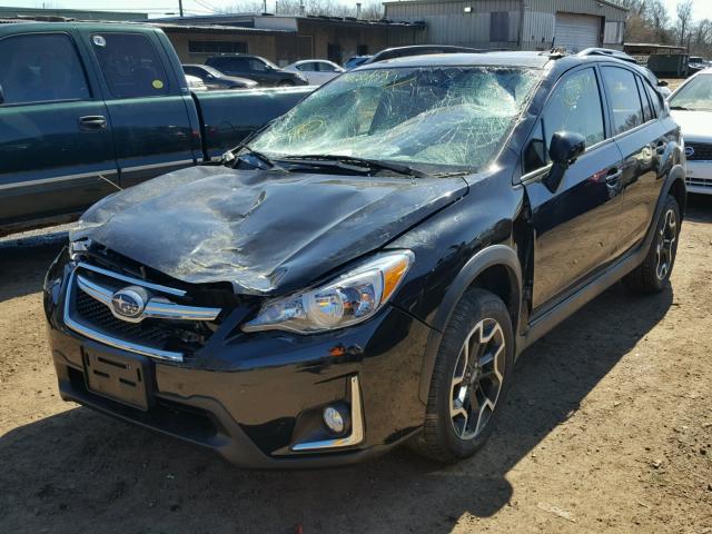 JF2GPABC1HH256573 - 2017 SUBARU CROSSTREK BLACK photo 2