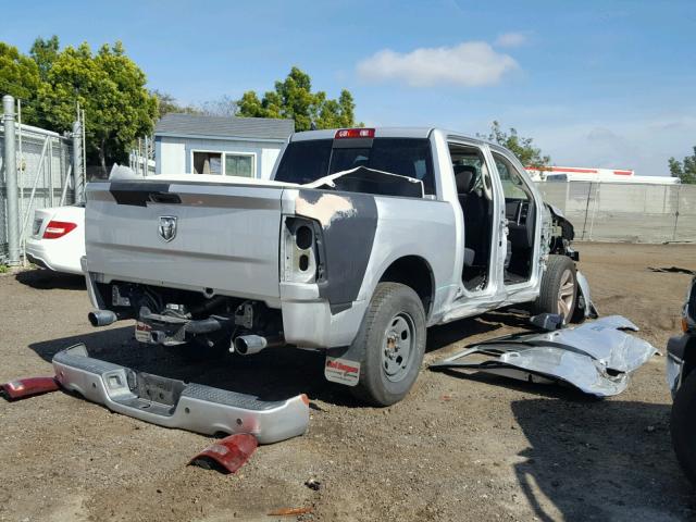 1C6RR6MT1DS561877 - 2013 RAM 1500 SPORT SILVER photo 4