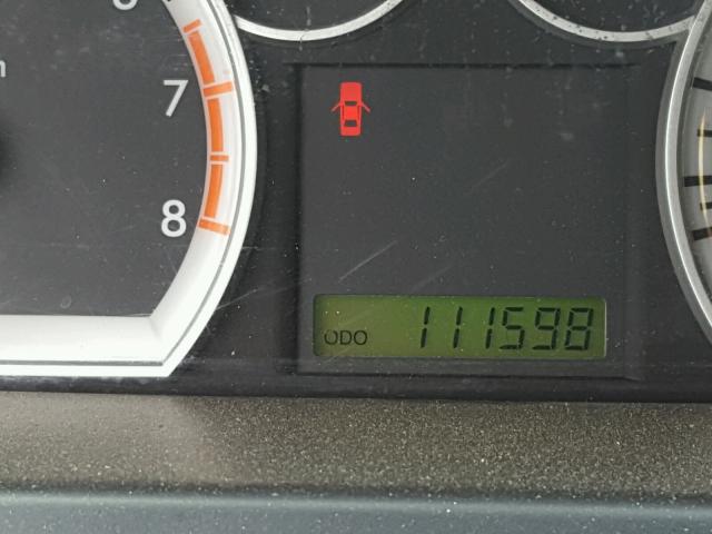 KL1TD5DE0AB114596 - 2010 CHEVROLET AVEO LS SILVER photo 8