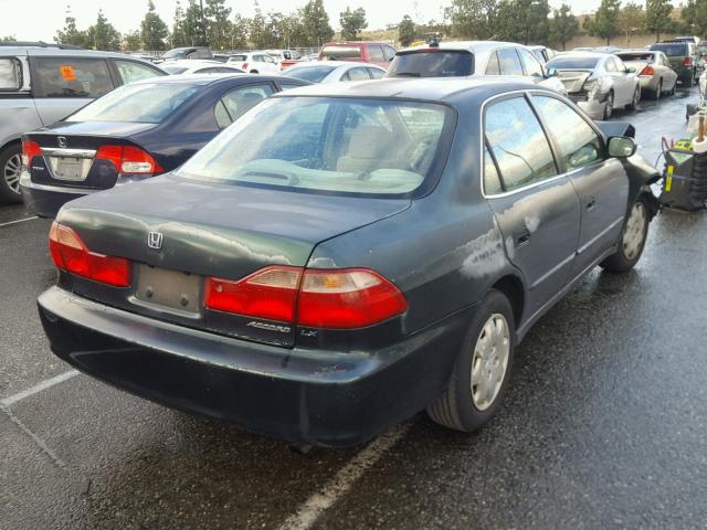 1HGCG5646WA209361 - 1998 HONDA ACCORD LX GREEN photo 4