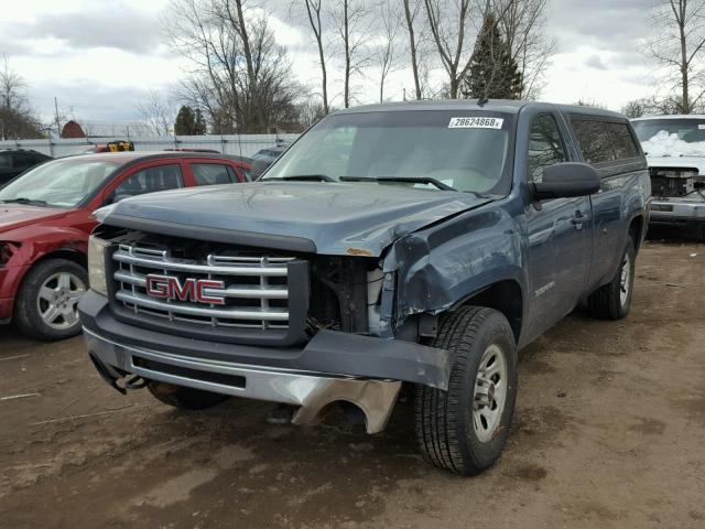 1GTEK14X19Z295583 - 2009 GMC SIERRA K15 BLUE photo 2