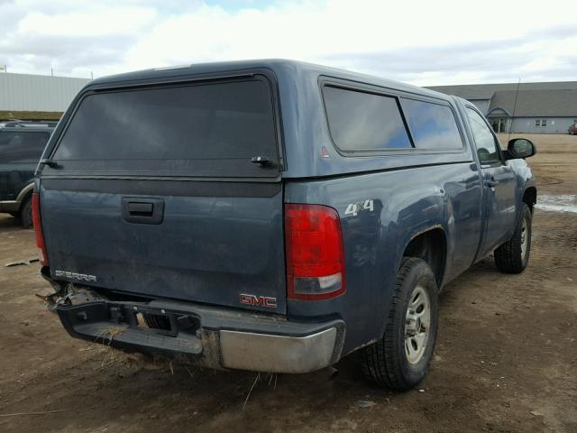 1GTEK14X19Z295583 - 2009 GMC SIERRA K15 BLUE photo 4