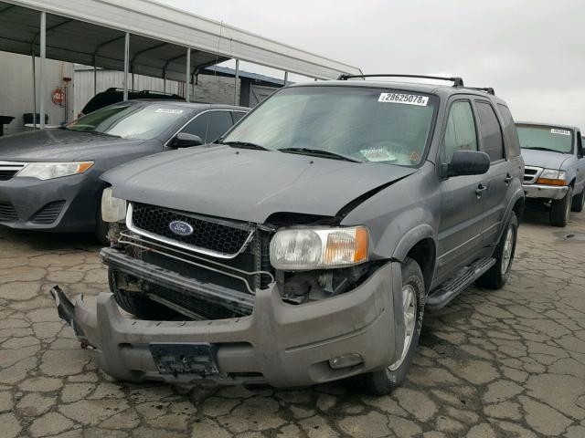 1FMYU03132KC84562 - 2002 FORD ESCAPE XLT CHARCOAL photo 2