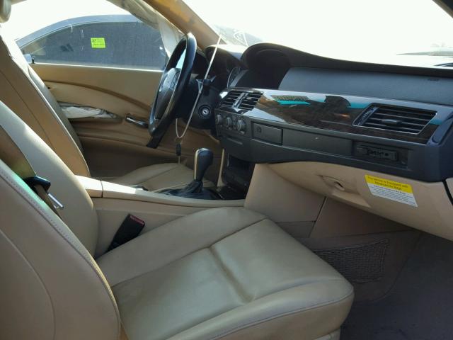 WBANA53525B857615 - 2005 BMW 525 I BLACK photo 5