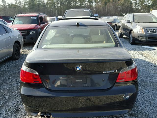 WBANA53525B857615 - 2005 BMW 525 I BLACK photo 9