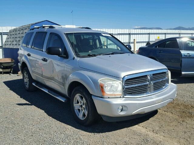 1D4HB48D64F214413 - 2004 DODGE DURANGO SL SILVER photo 1