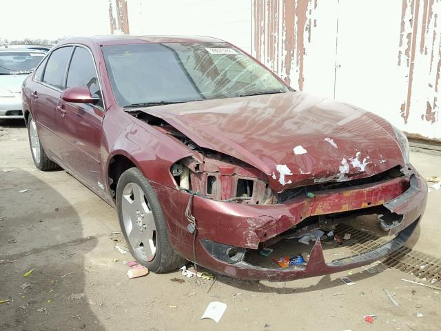 2G1WD58C069249741 - 2006 CHEVROLET IMPALA SUP 栗色 照片 1