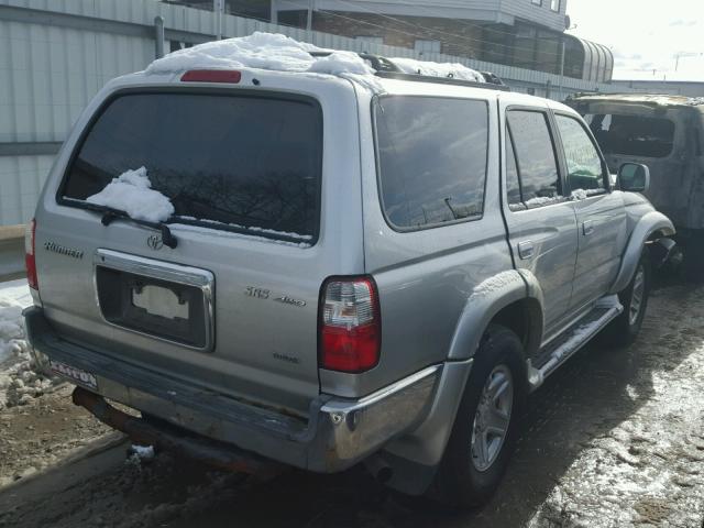 JT3HN86R029064163 - 2002 TOYOTA 4RUNNER SR SILVER photo 4