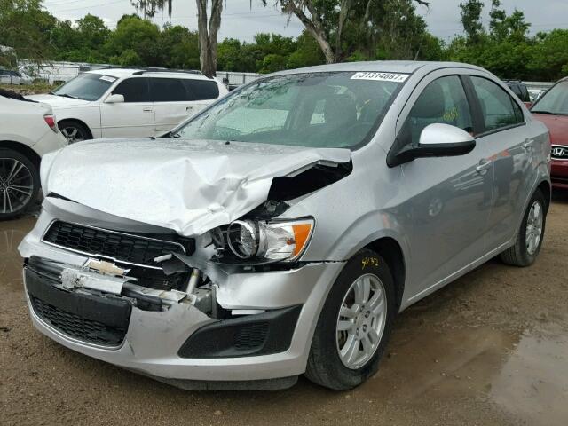 1G1JA5SH0C4200223 - 2012 CHEVROLET SONIC LS Gümüş foto 2